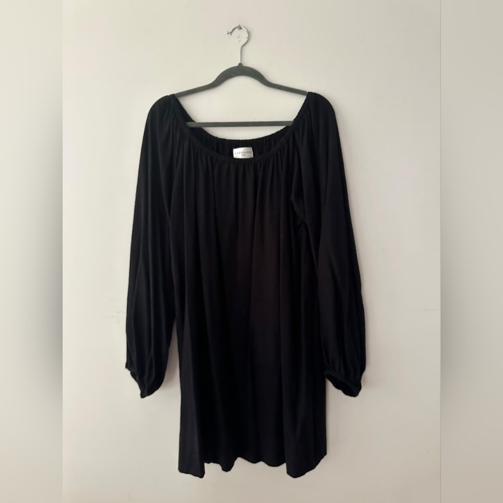 Honeydove Raw Silk Puff Sleeve